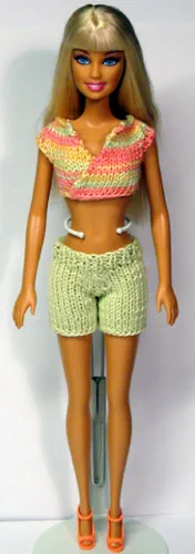 Omlott - topp och shorts