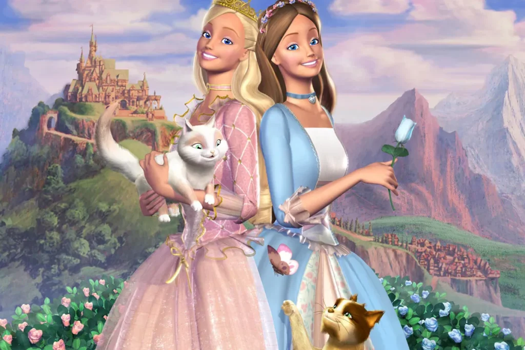 barbie som prinsessan och tiggarflickan